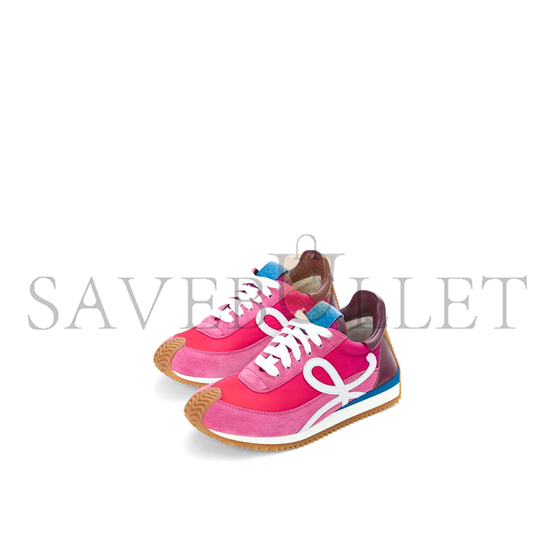 L0ew* flow runner 2.0 in nylon and suede llsr282x13-4864